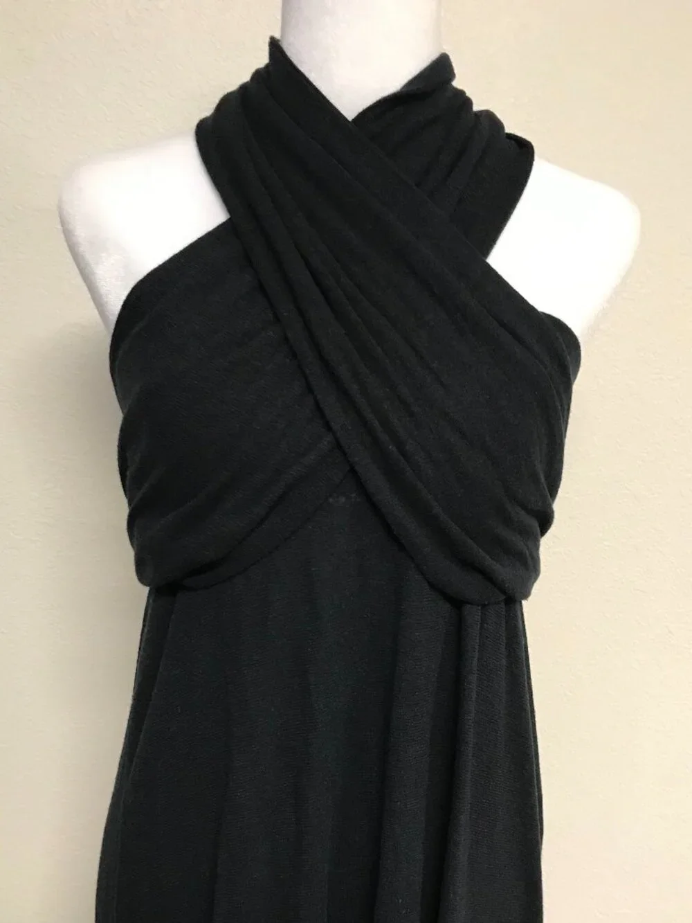NWT Free People Beach Limitless Convertible Maxi Dress Skirt Black S